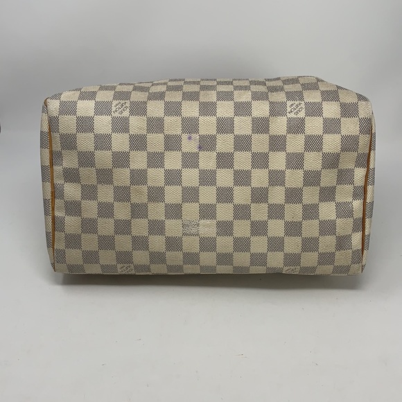 authentic LOUIS VUITTON Speedy 30 Damier Azur - Picture 4 of 16